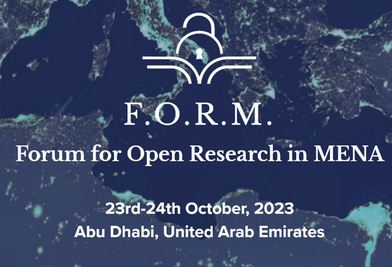 2023 Annual Forum for Open Research in MENA (F.O.R.M.)