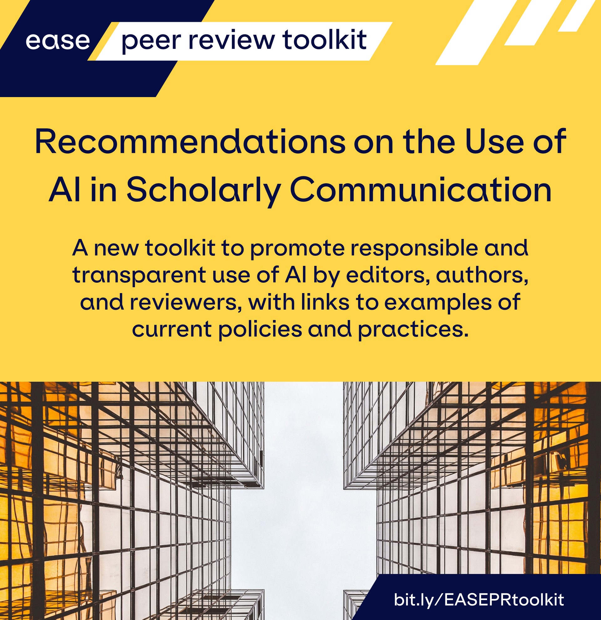Recommendations on the Use of AI in Scholarly Communication