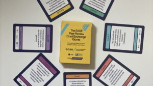 EASE Peer Review Card Exchange Game